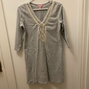 Lilly Pulitzer Dress with Metallic Trim